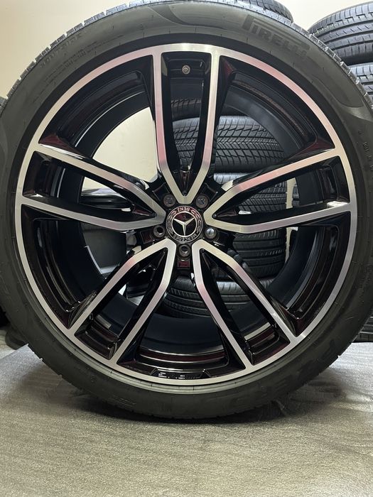 Jante Originale Mercedes Amg- GLS , pe 23 cu anvelope VARA !