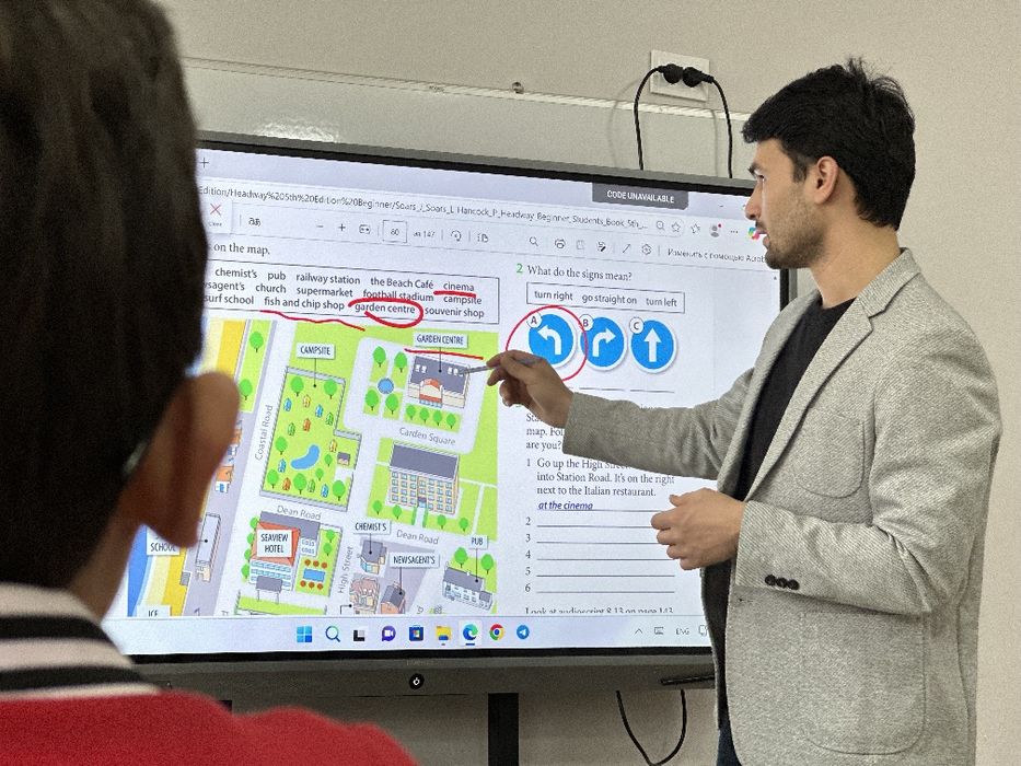 Профессионал инглиз тили устоз IELTS SP 7.5