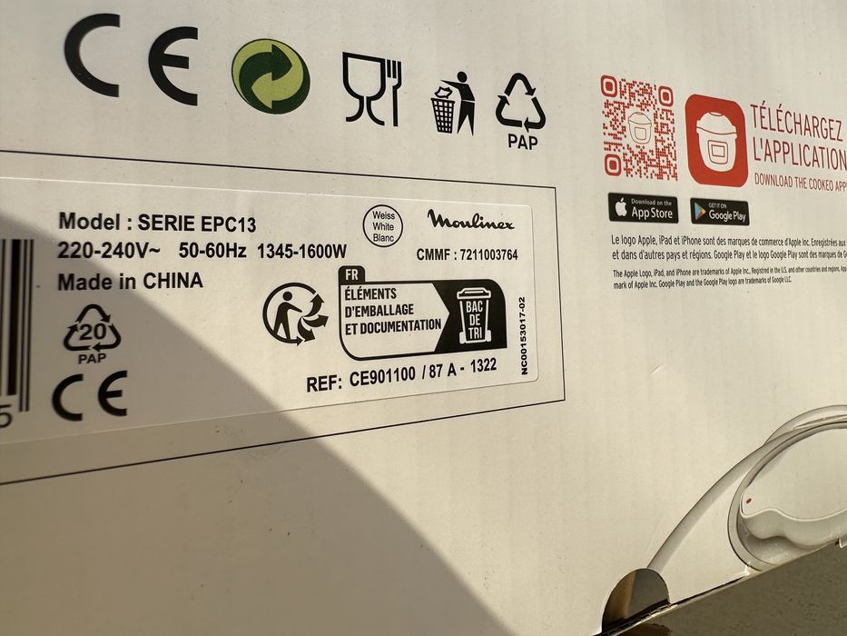 Moulinex cookeo touch