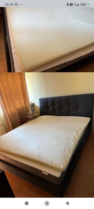 IKEA спалня, тапицирано легло