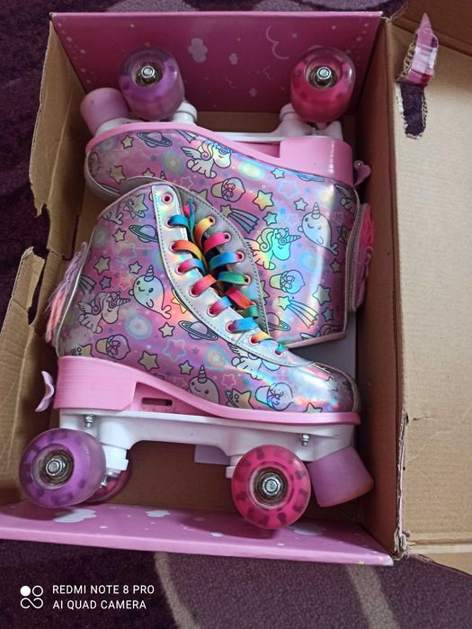 Розови кънки BYOX