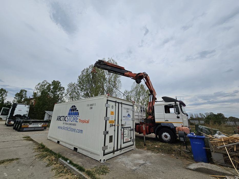 Camion cu macara de inchiriat transport 24/24