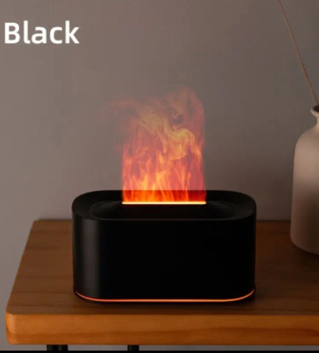 Umidificator cu iluzie de flacare