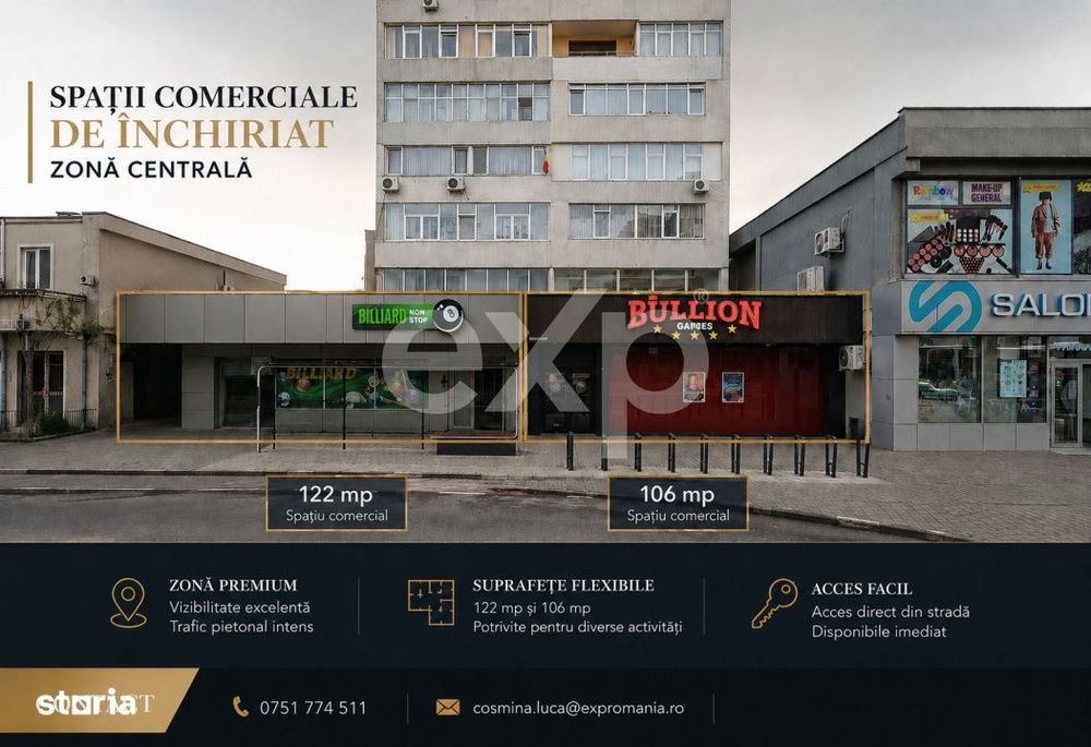 Inchiriere spatiu comercial Orizont - pozitionare excelenta