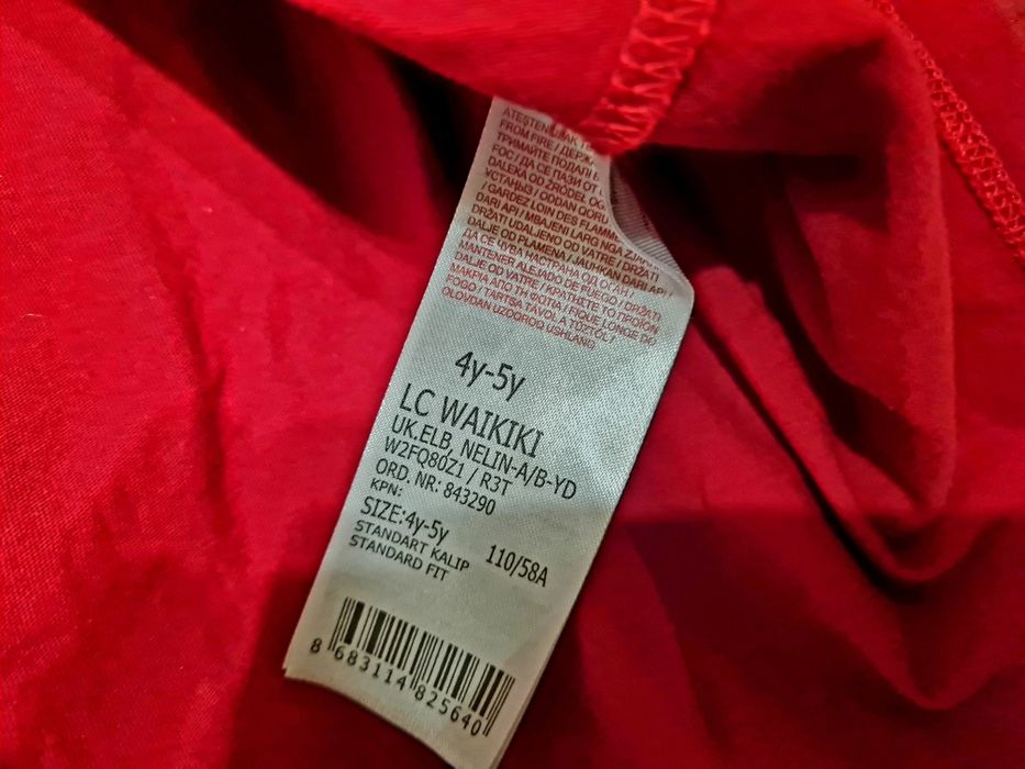 Детска рокля за момиче размер 104/110 нова