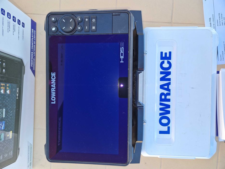 Комплект Lowrance HDS 9 Live и Active Target 2 Live Sonar