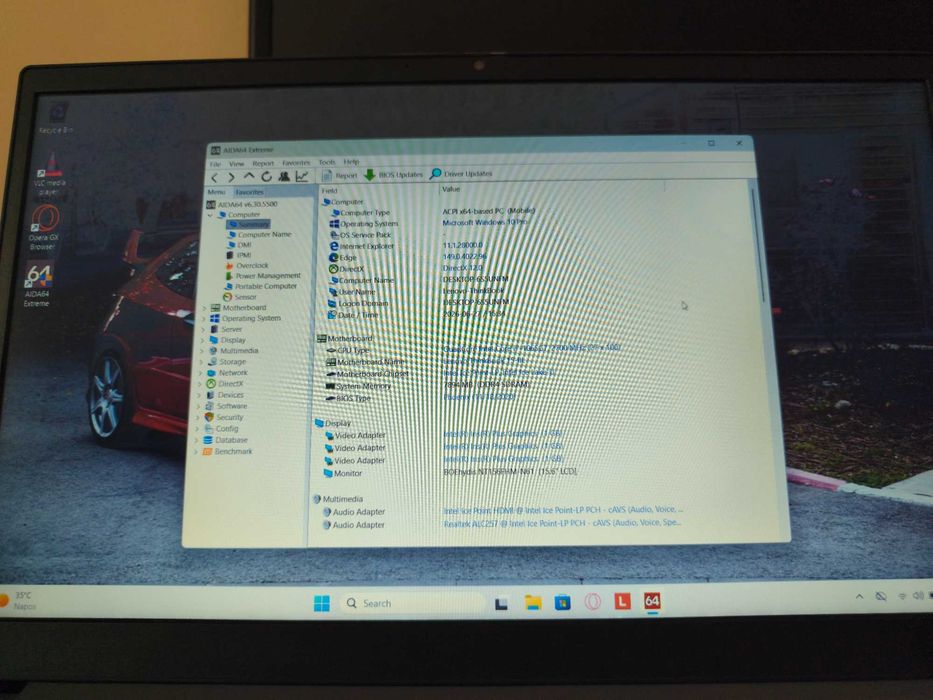 Laptop Lenovo ThinkBook 15/i7 10th/ssd