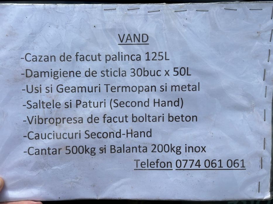 Unele lucruri de folos pe lângă casa !