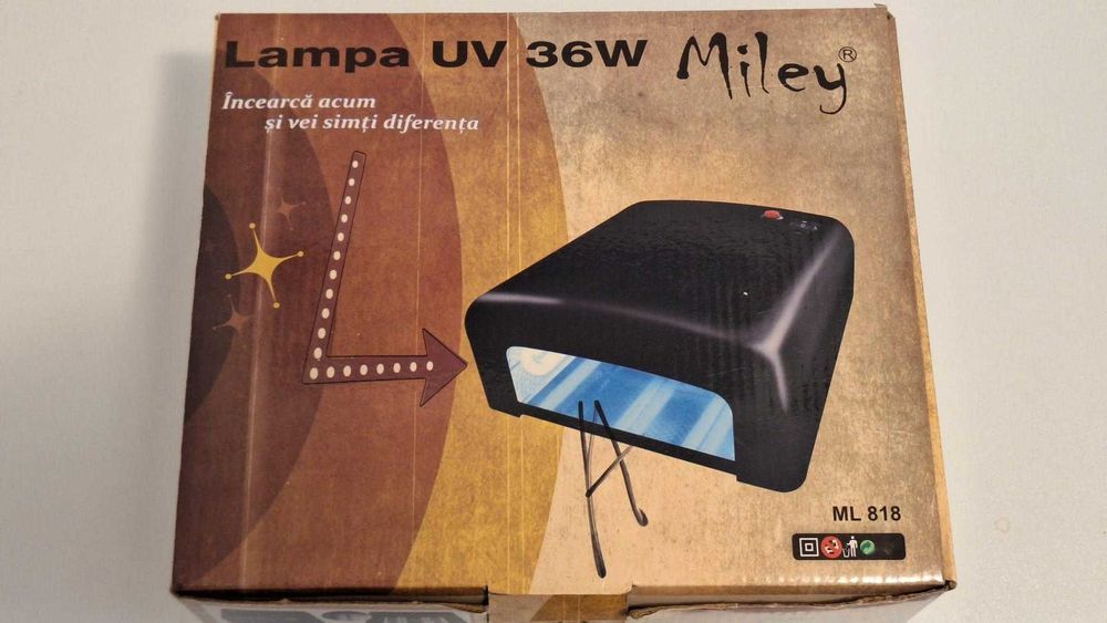 Lampa UV unghii Miley ML 818 36W