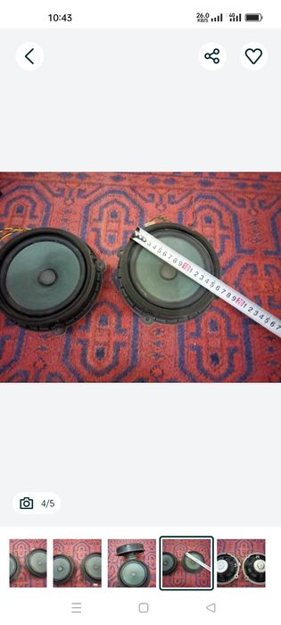 Автокалонки 2 шт оригинал