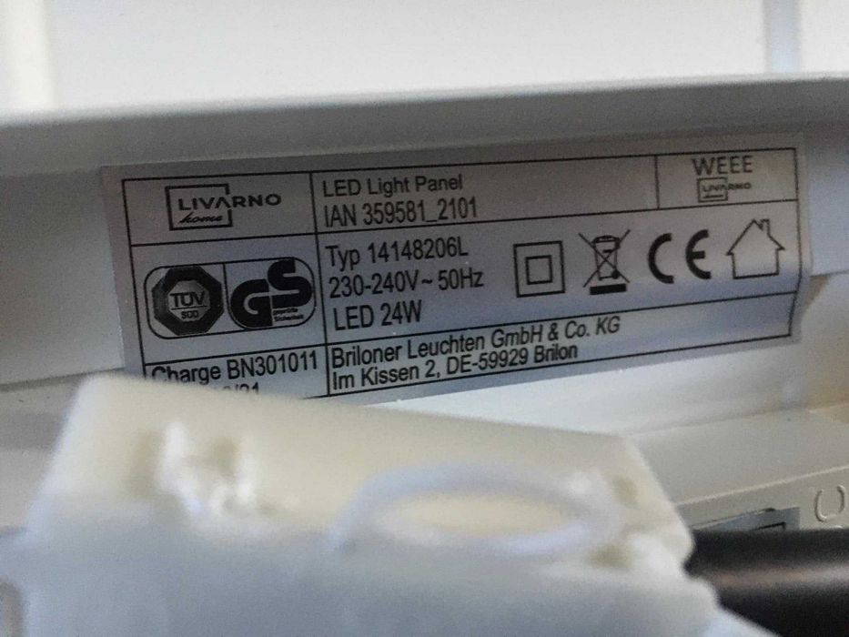 Panou led livarno 45/45/7.5