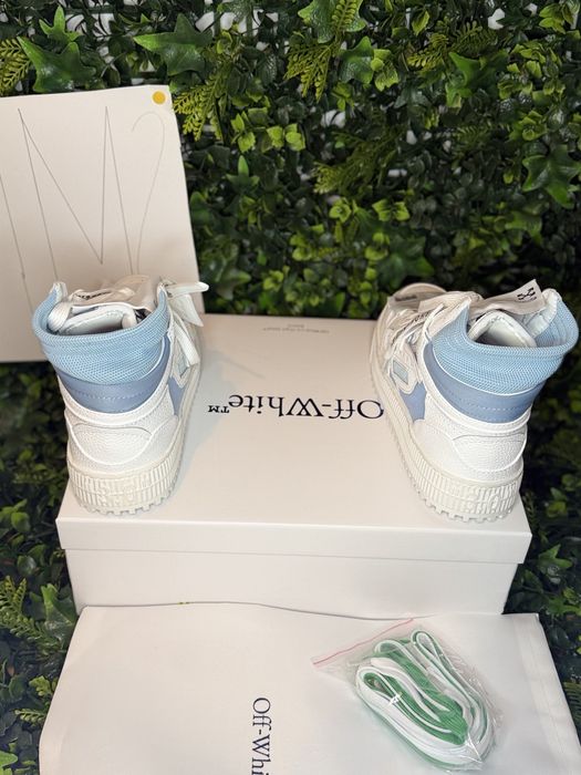 Adidasi/Sneakers off white blue and white off court 3.0