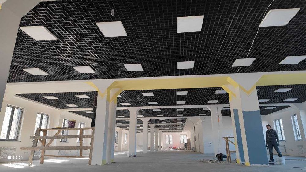 Грильято потолок | Грилято | сеточный потолок | клеточный | Grilyato |