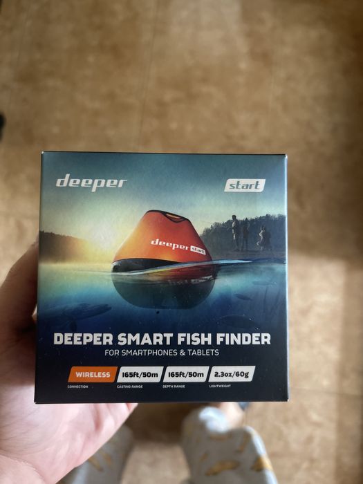 Vand sonar deeper start
