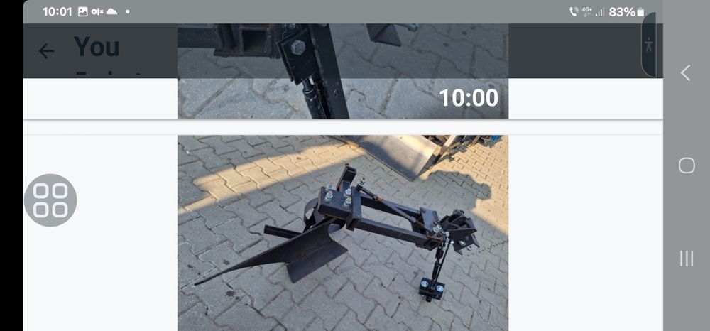 Plug motosapa motocultor mototractor tractor mic OTEL GROS