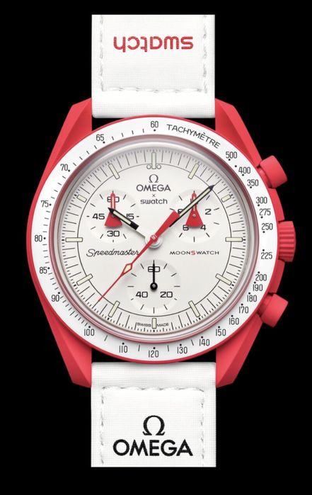 Omega x Swatch Speedmaster Moonswatch Mission To Mars Original