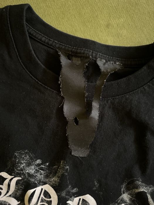 Vlone черна тениска М размер