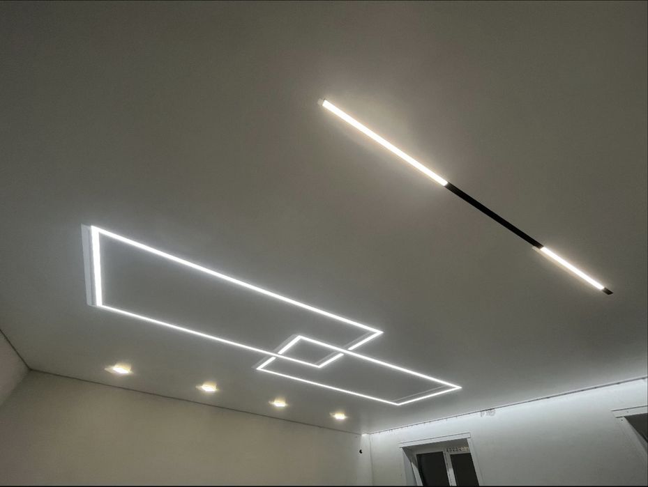 Натяжные потолки от 1500 тг/м²