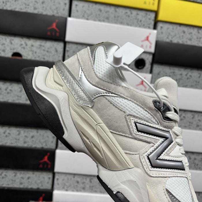 New Balance 9060 White Black Metallic Silver U9060JRB