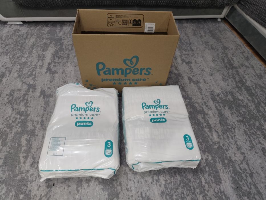 pampers premium care pants 3 размер 172 бр