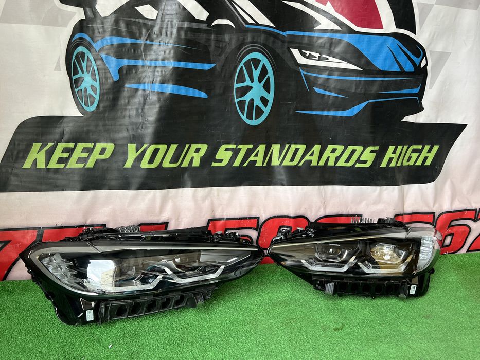 Bmw Seria 4 G22 G23 G26 Set Faruri Far Stanga-Dreapta Complet Led