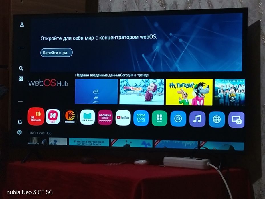 Телевизор б/у в отличном состоянии