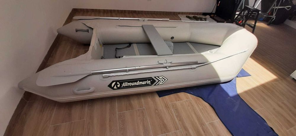 Barca Pneumatica Allroundmarin Kiwi 320 Gri + Motor Termic Mercury 5HP