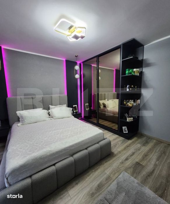 Apartament  3 camere, 70 mp, 2 bai, terasa, garaj, zona Teilor