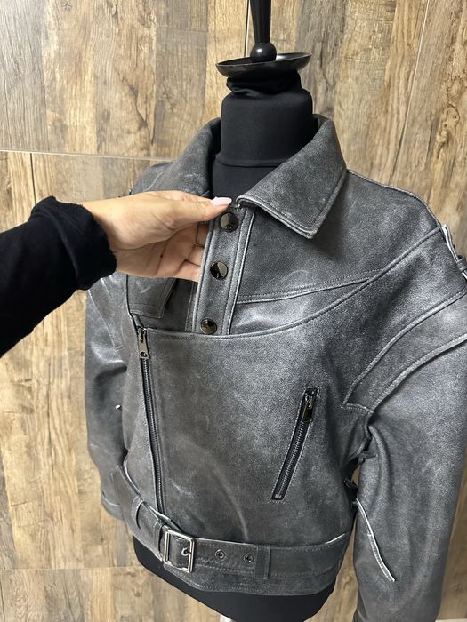 Geaca manokhi piele naturala