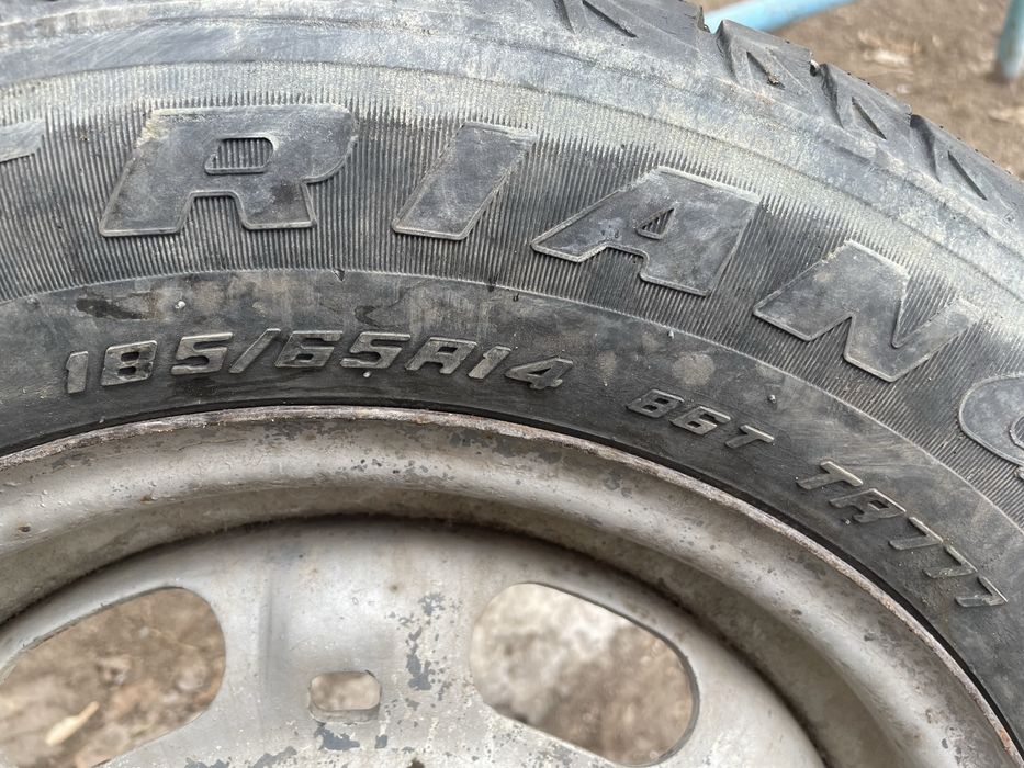 Шина на 14 размер с дисками