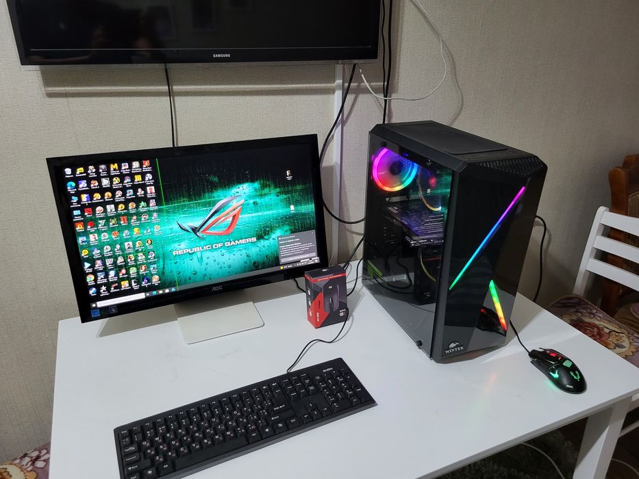 МОЩНЫЙ Игровой компьютер комплект