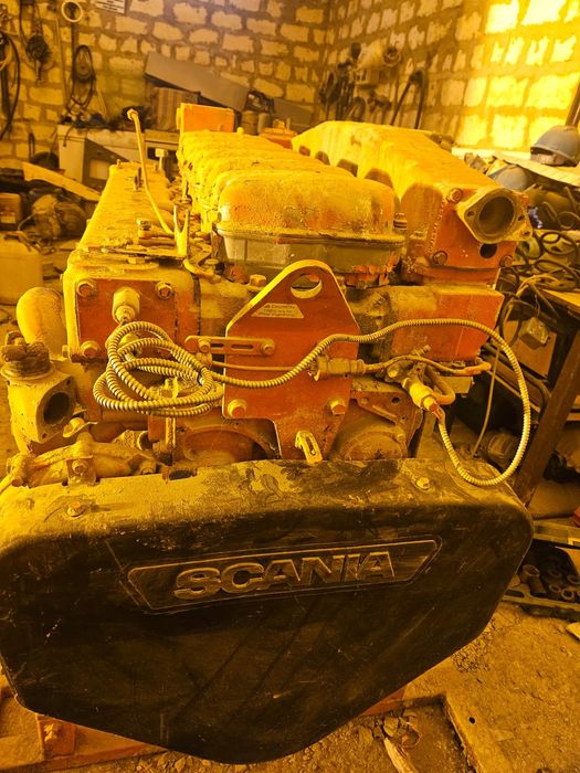 Двигатель  на Scania