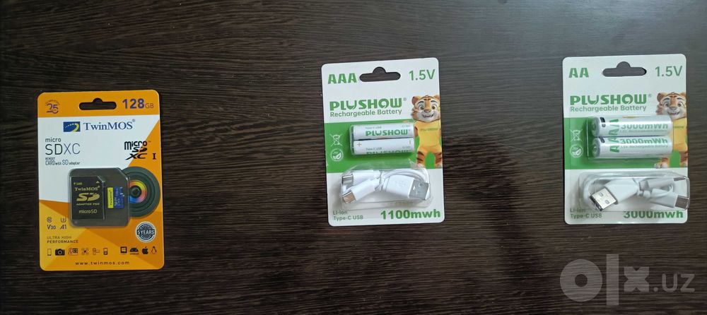 Долговечный Литий-ионный аккумулятор AA 3000mWh 1.5v (Supper Original)