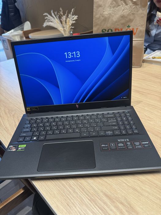 Игровой RTX 2050, Ryzen 5 7535HS ноутбук асер нитро В15