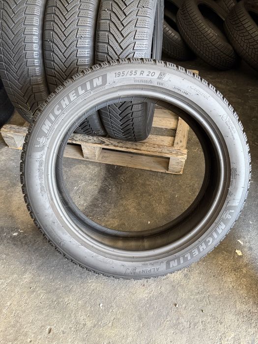 4 anvelope iarna 195/55/20 Michelin impecabile DOT 2021!