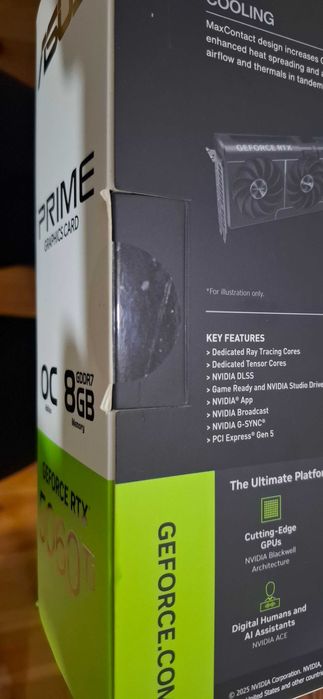 ASUS PRIME 5060TI 8GB Запечатанный