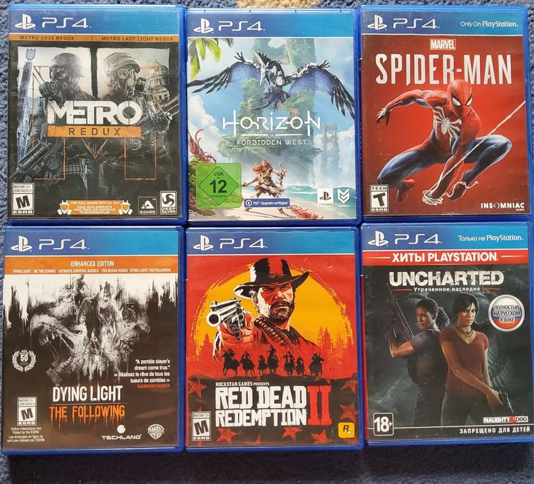 Игры playstation4