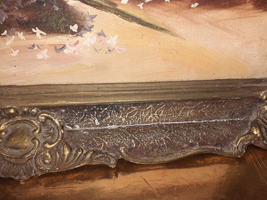 Vând tablou pictat pe panza