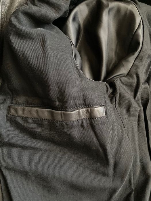 НОВО Мъжко кожено яке AllSaints, XS