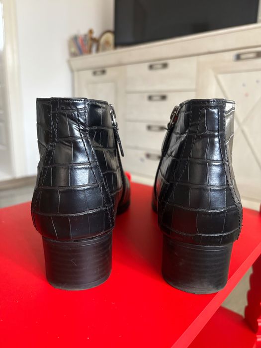 Botine MANGO imitație piele
