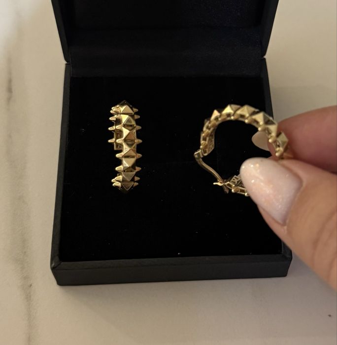 Золотые серьги 585проба