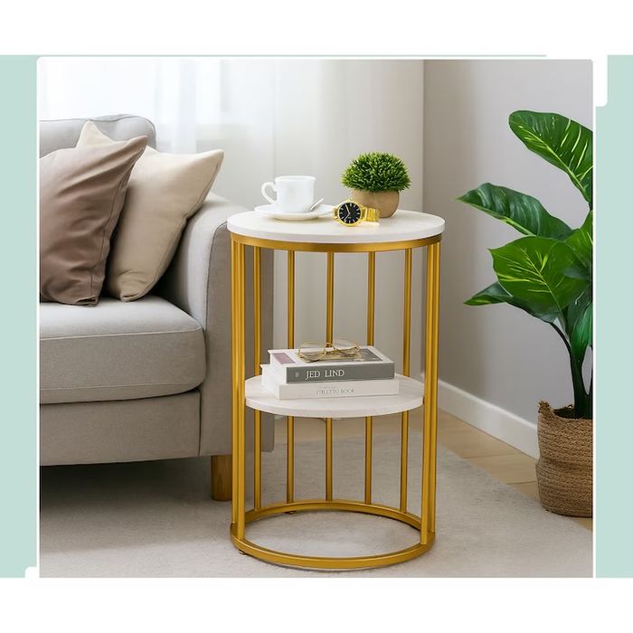 Холна маса, Relaxdays, мраморна визия