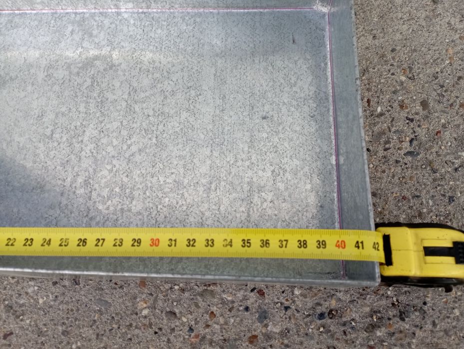 Лоток , поддон . Оцинковка.