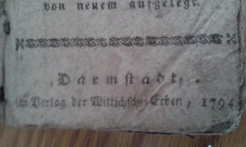 Антични библии от Мартин Лутер 1769