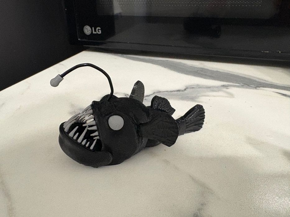 Рыба -удильщик 3D печать