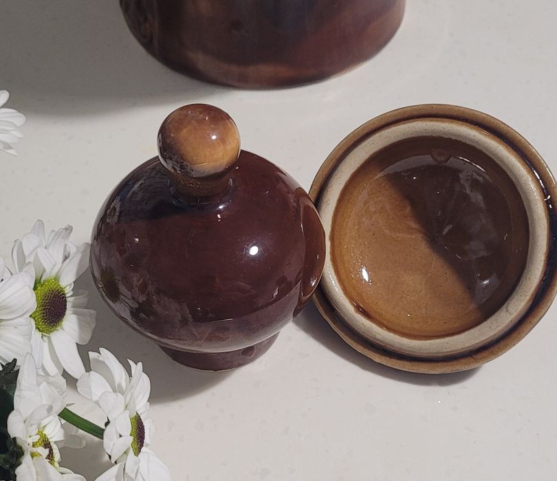 Кувшин керамический с крышкой