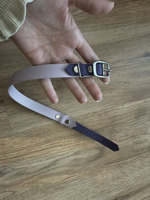 Каишка за куче - лилава, като нова!