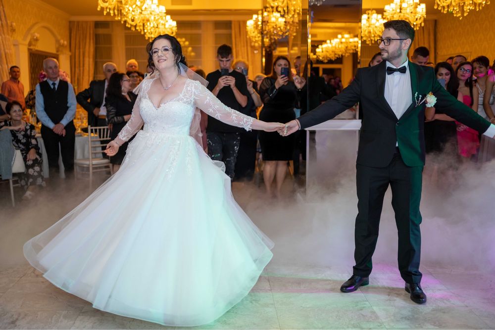 Rochie de mireasa A line de la Marithe CURATATA