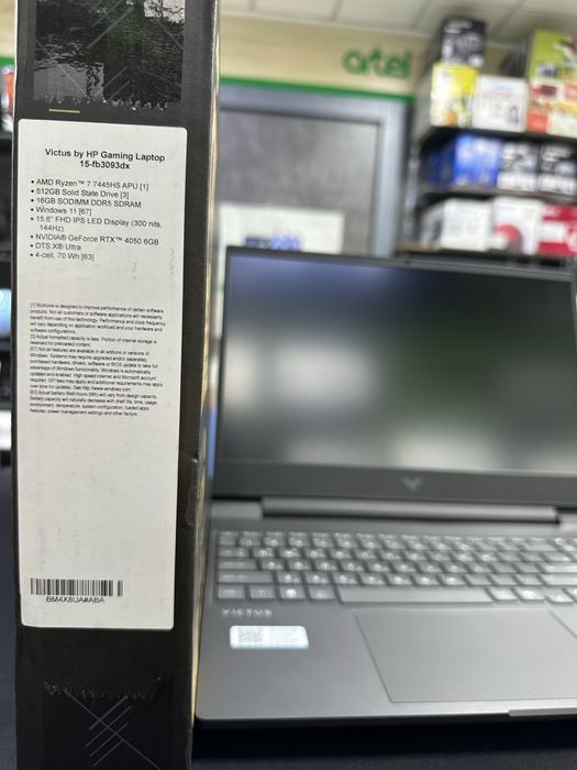Hp victus 15-fb3093dx