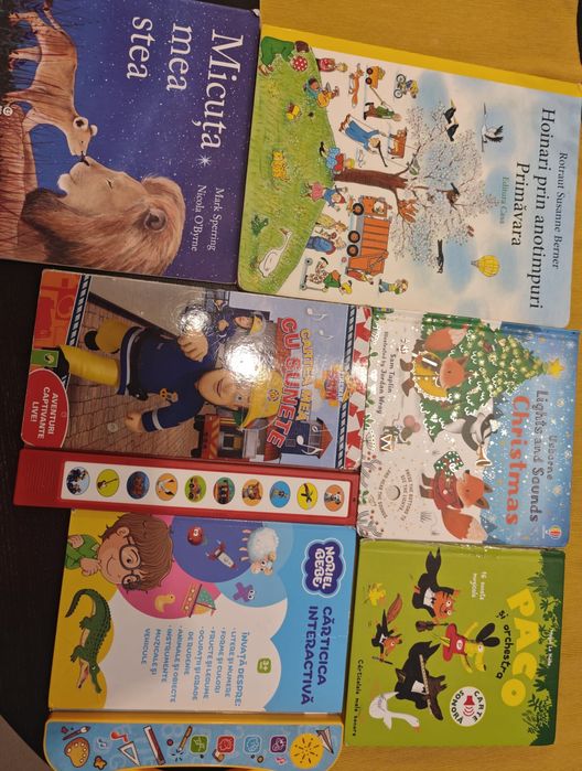 Vând colecție de cărți ilustrate pentru copii (1-7ani)